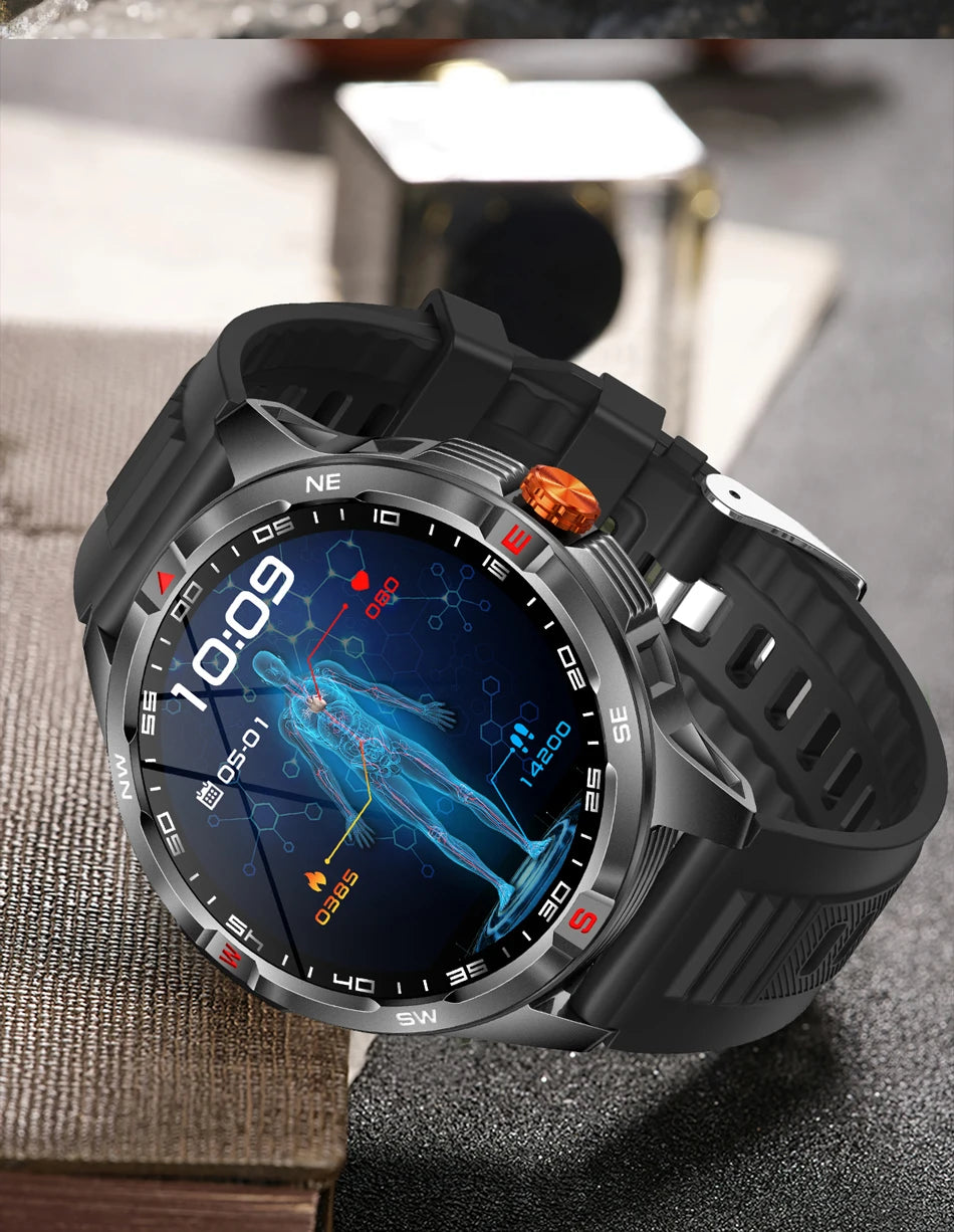 Reloj Inteligente GPS Brújula Bluetooth Deportivo