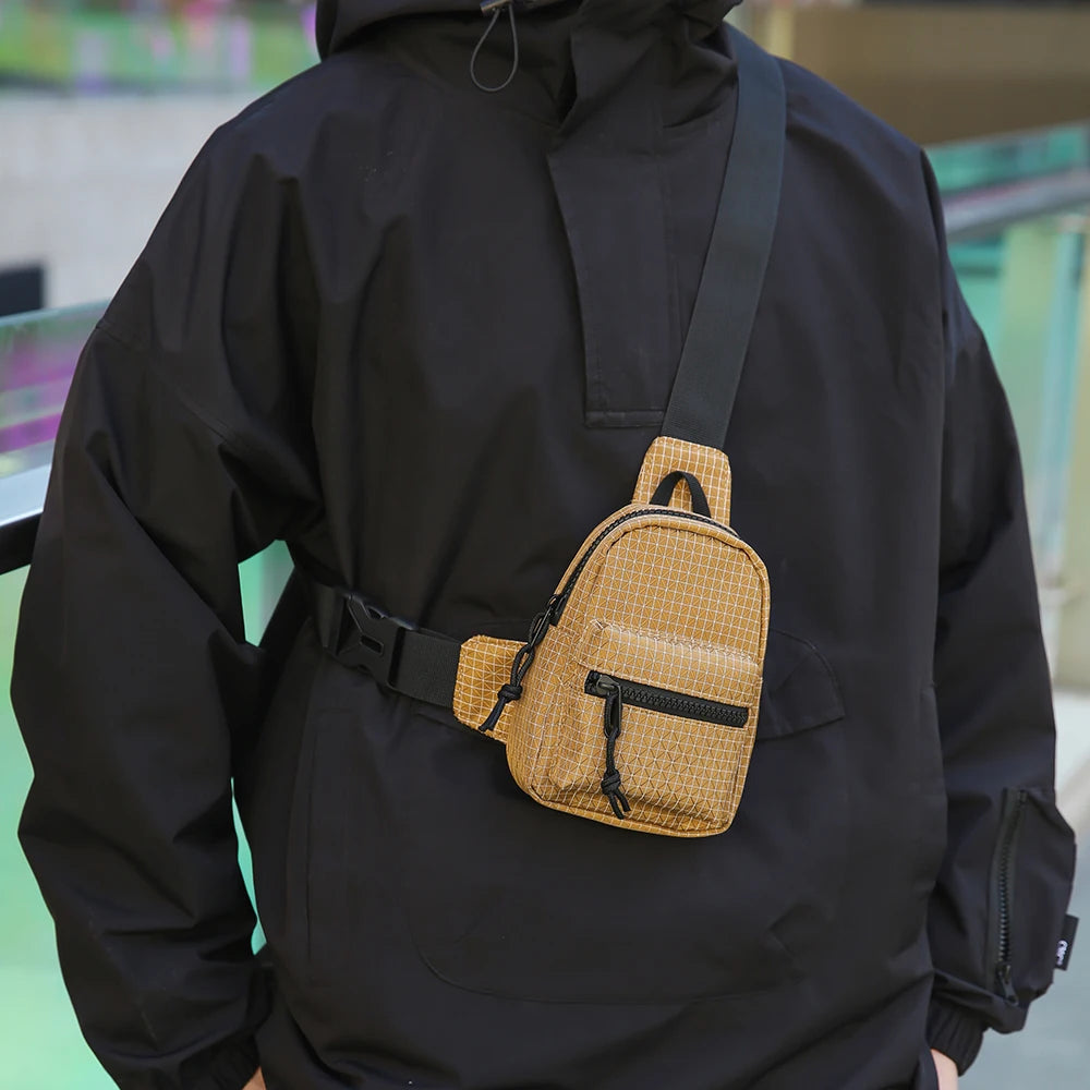 Bolso Cruzado Unisex para Hombre, Liviano para Deportes y Uso Diario