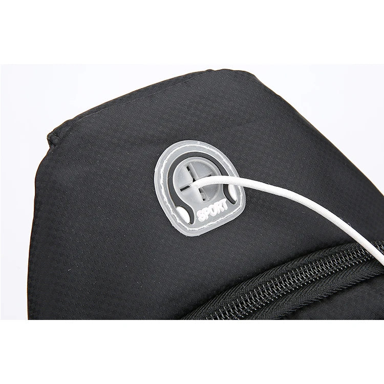 Bolso Mensajero Ligero con Correa Ajustable y Cremallera