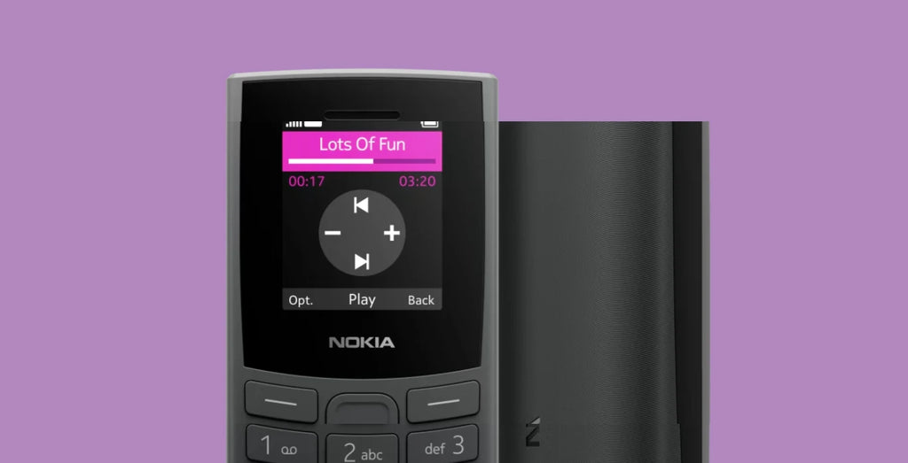 Nokia 105 4G 2023 Característica Teléfono 1450mAh Batería Radio FM Grabación de llamadas con teclado hebreo Doble SIM Bluetooth 5.0