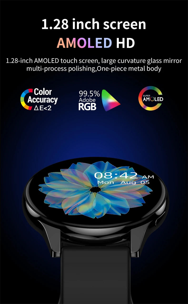 LIGE Reloj Inteligente Mujer NFC Bluetooth