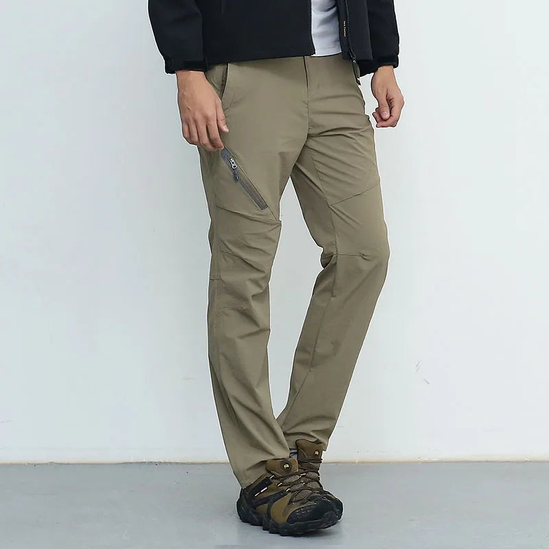 Pantalones de Montañismo Elásticos para Hombre, Ligeros de Verano