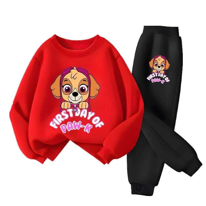 Conjunto de buzo transpirable PAW Patrol con pantalón para niñas
