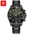 Reloj de Cuarzo OLEVS 2870 Cronógrafo con Fase Lunar para Hombre