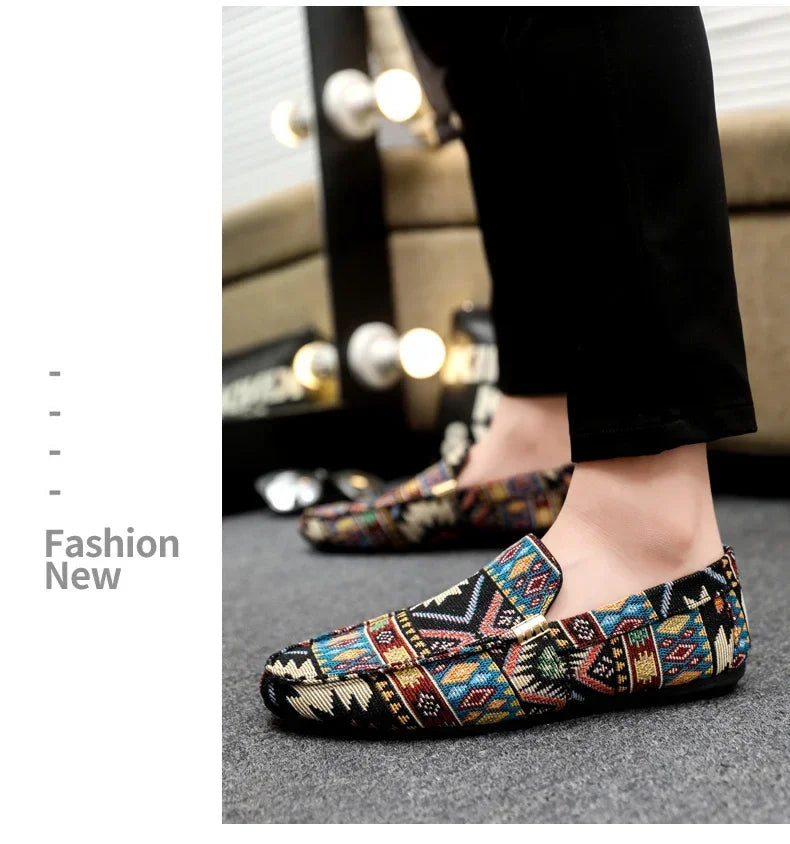 Zapatos informales de verano para hombre, mocasines transpirables para hombre, zapatos perezosos, zapatillas cómodas para caminar, zapatos planos antideslizantes para conducir