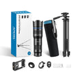 Lente Telescópica Zoom APEXEL 20-40X Metal con Trípode para Smartphones