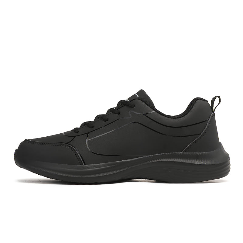 Nuevos zapatos para correr para hombre, zapatillas cálidas de invierno para hombre, zapatos antideslizantes transpirables para caminar para hombre, zapatos informales suaves con cordones, ligeros