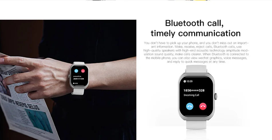 Reloj Inteligente Mujer Esferas Personalizables