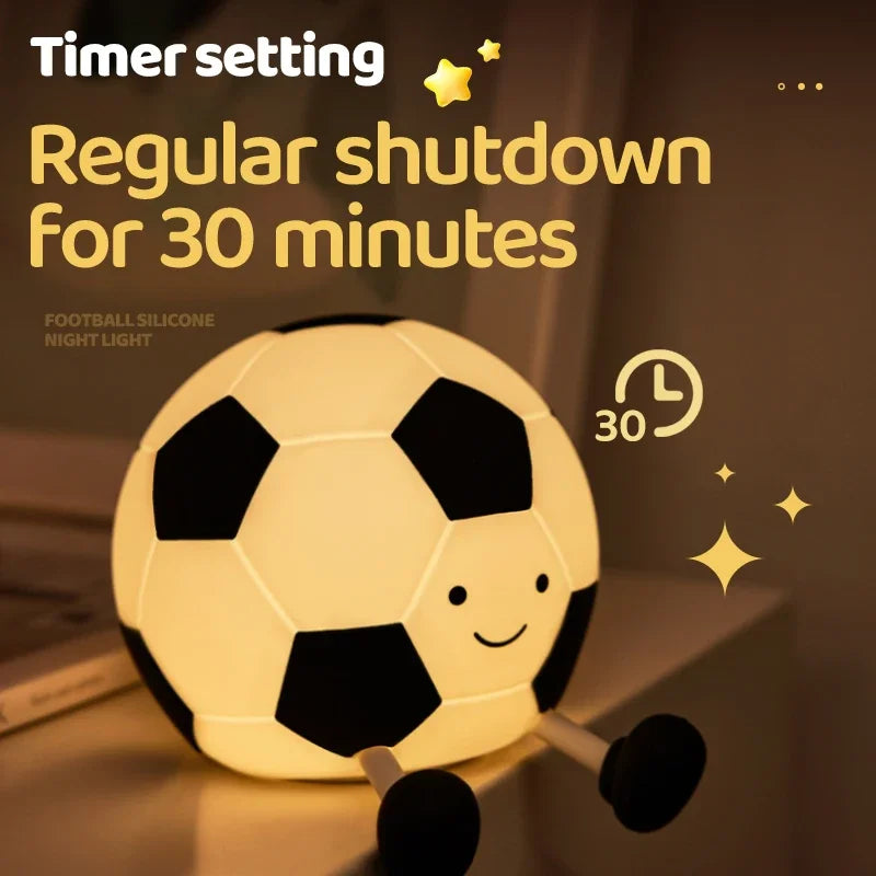 Luz nocturna de silicona suave: lámpara de noche regulable de 3 niveles con control táctil recargable por USB para guardería, niños, bebés y decoración de regalo