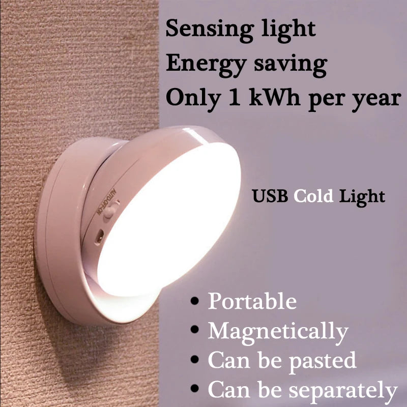 PZSUNLY Luz LED con Sensor de Movimiento USB