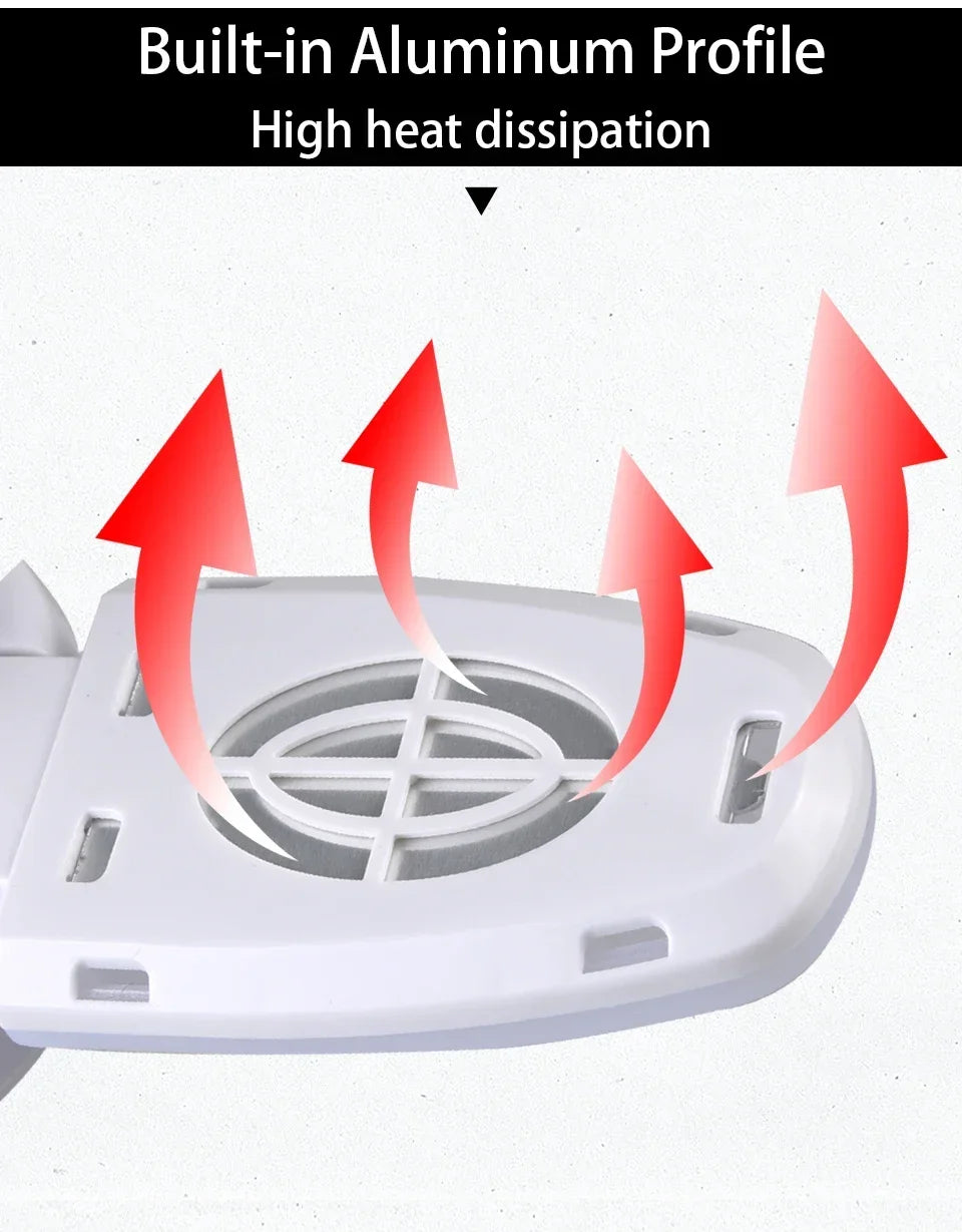 Lámpara LED Plegable E27 para el Hogar y Garaje
