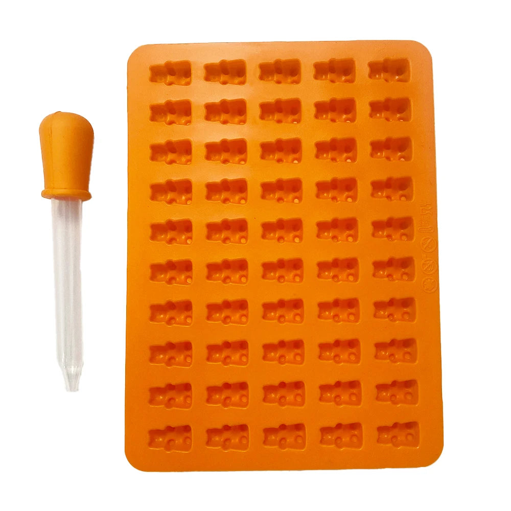 Moldes de Silicona para Dulces y Chocolate x4