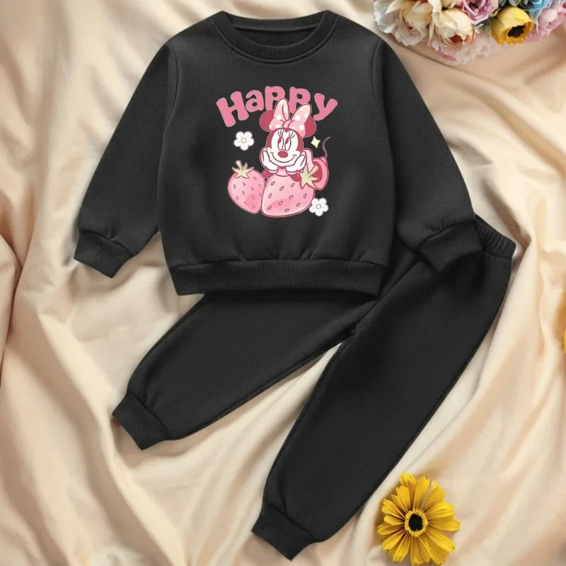 Conjunto de buzo y pantalón deportivo para niñas