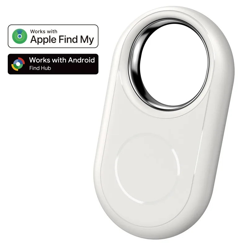 Localizador de Mascotas de Doble Sistema Antipérdida Compatible con Android IOS, Dispositivo Inteligente de Localización Portátil con Etiqueta de Posicionamiento