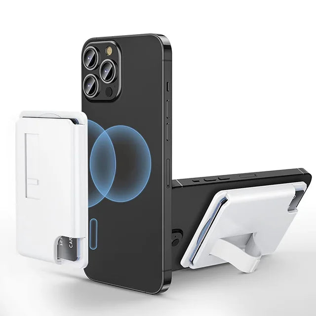 Funda Magnética 2 en 1 con Tarjetero para iPhone 16 15 14 Pro Max 13