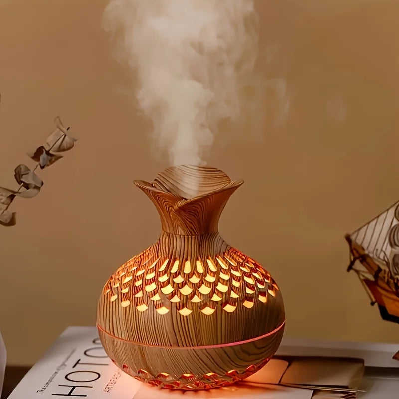 Humidificador de Flores con Luz de Ambiente