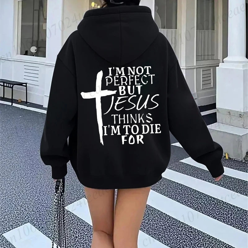 Sudadera con capucha casual KUCLUT con estampado gráfico unisex