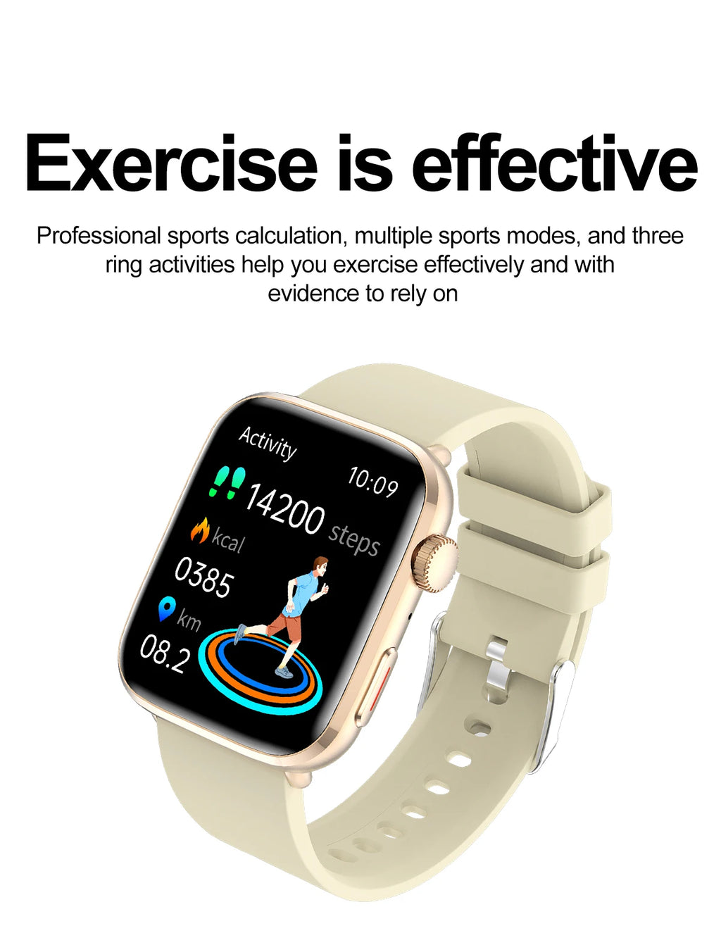 Reloj Inteligente NFC Salud Femenina AMOLED