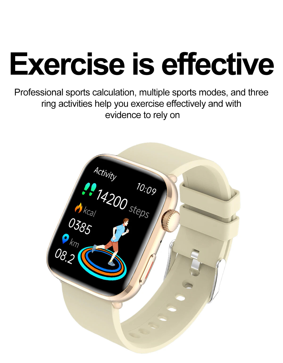 Reloj Inteligente NFC Salud Femenina AMOLED