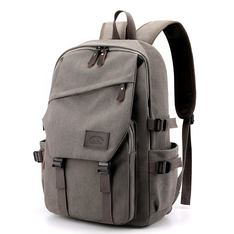 Mochila de viaje de gran capacidad para hombre, adecuada para diferentes grupos de personas, longitud de la correa de hombro ajustable, multicompar
