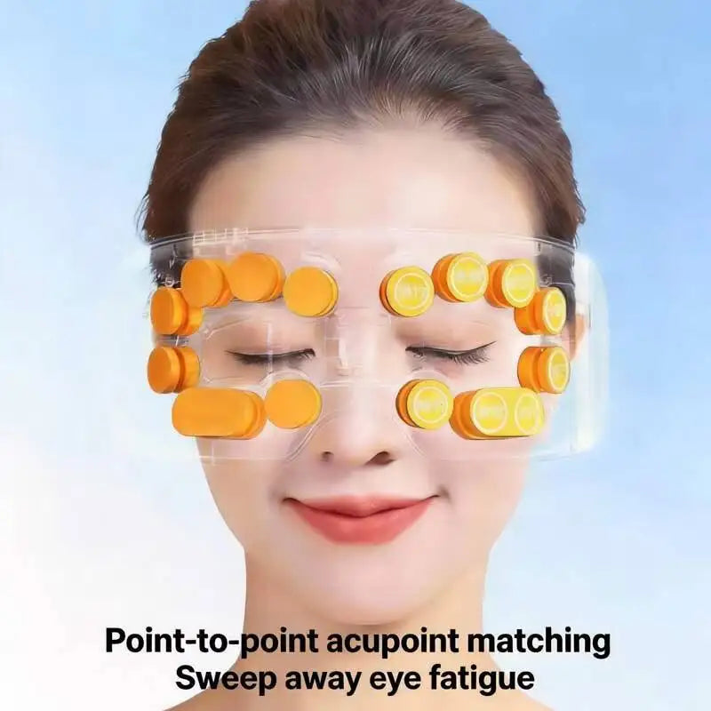 Masajeador Eléctrico de Ojos con Vapor y Música Bluetooth