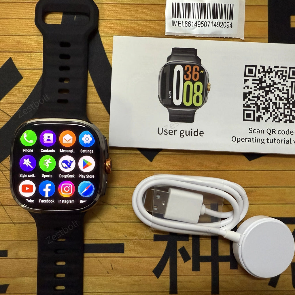 Reloj inteligente M99 Original con pantalla Amoled de 2,4 pulgadas, tarjeta Sim 4G/5G, GPS, WIFI 190 °   Reloj inteligente Android 10.0 con juego de cámara giratoria
