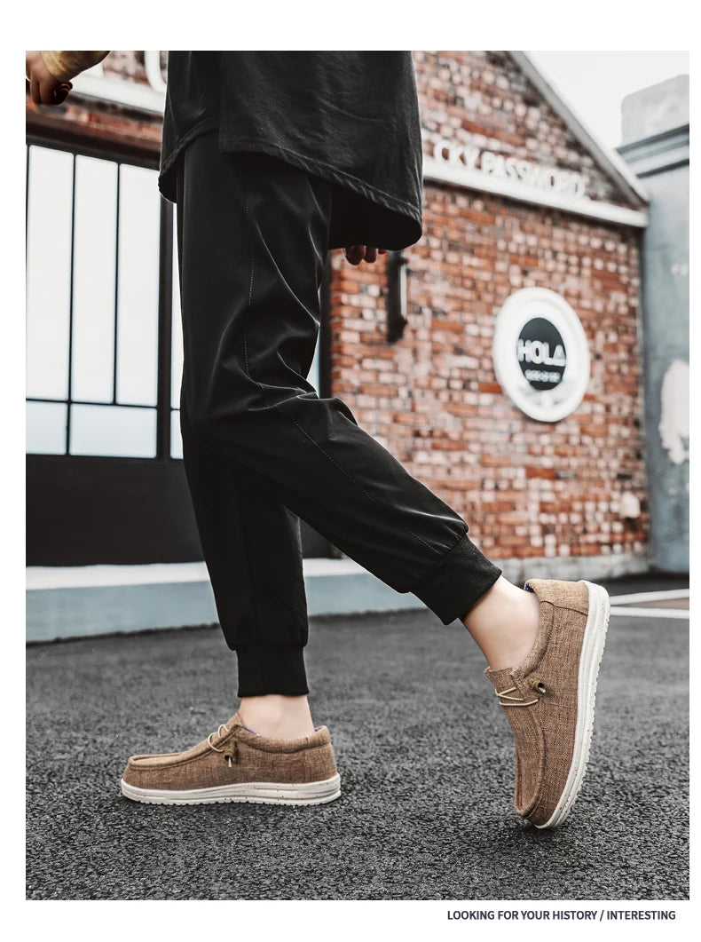 Mocasines de Lona para Hombre | Livianos y Transpirables