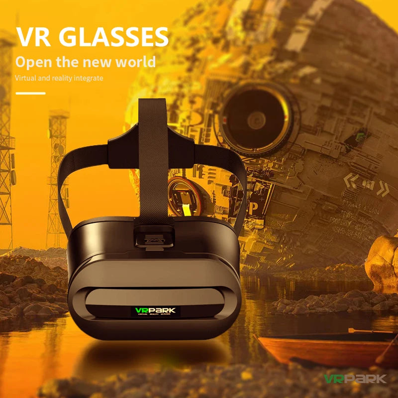 Gafas VR de realidad Virtual, casco de teléfono 3D, lentes de auriculares, dispositivo Viar, teléfono inteligente, juego celular, visor de vídeo móvil
