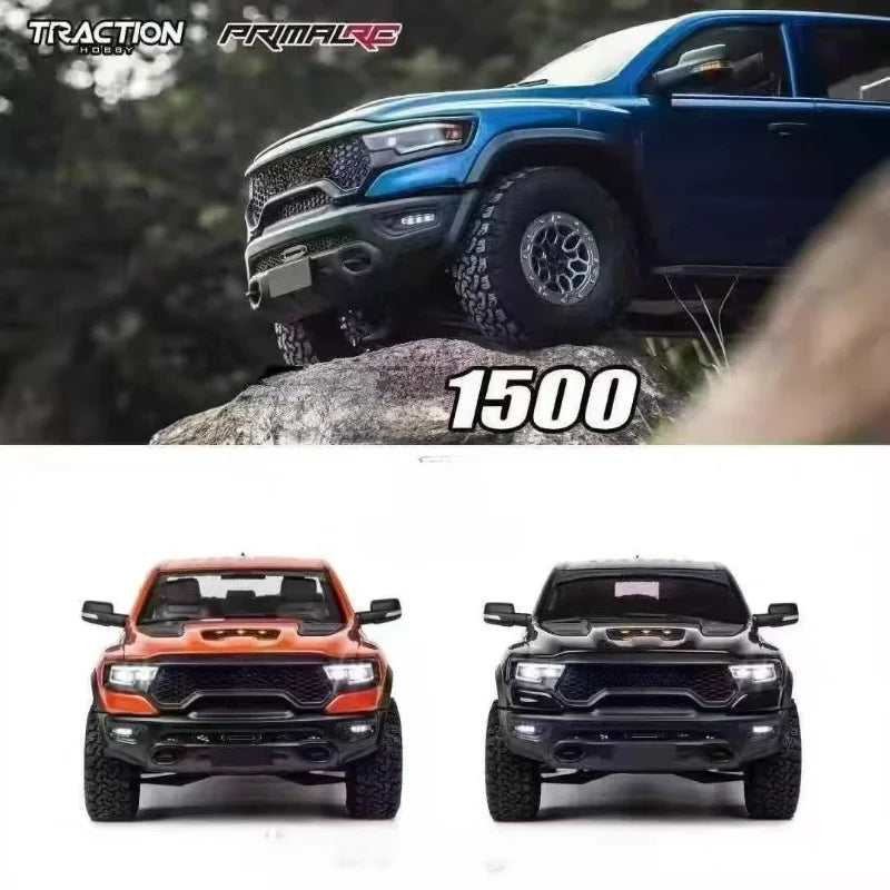 TRACTION HOBBY 1/8 TRX 1500 modelo de vía corta RC camión sobre orugas todoterreno eléctrico controlado 4wd