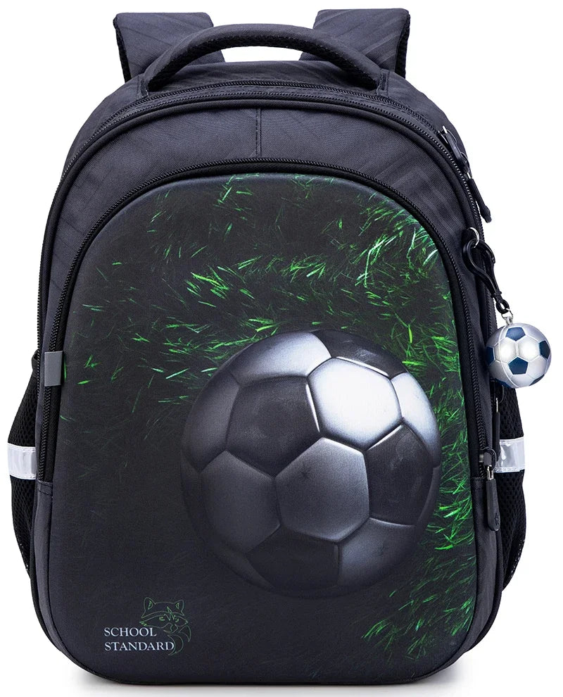Mochila Ortopédica con Dibujos Animados para Niños de Primaria