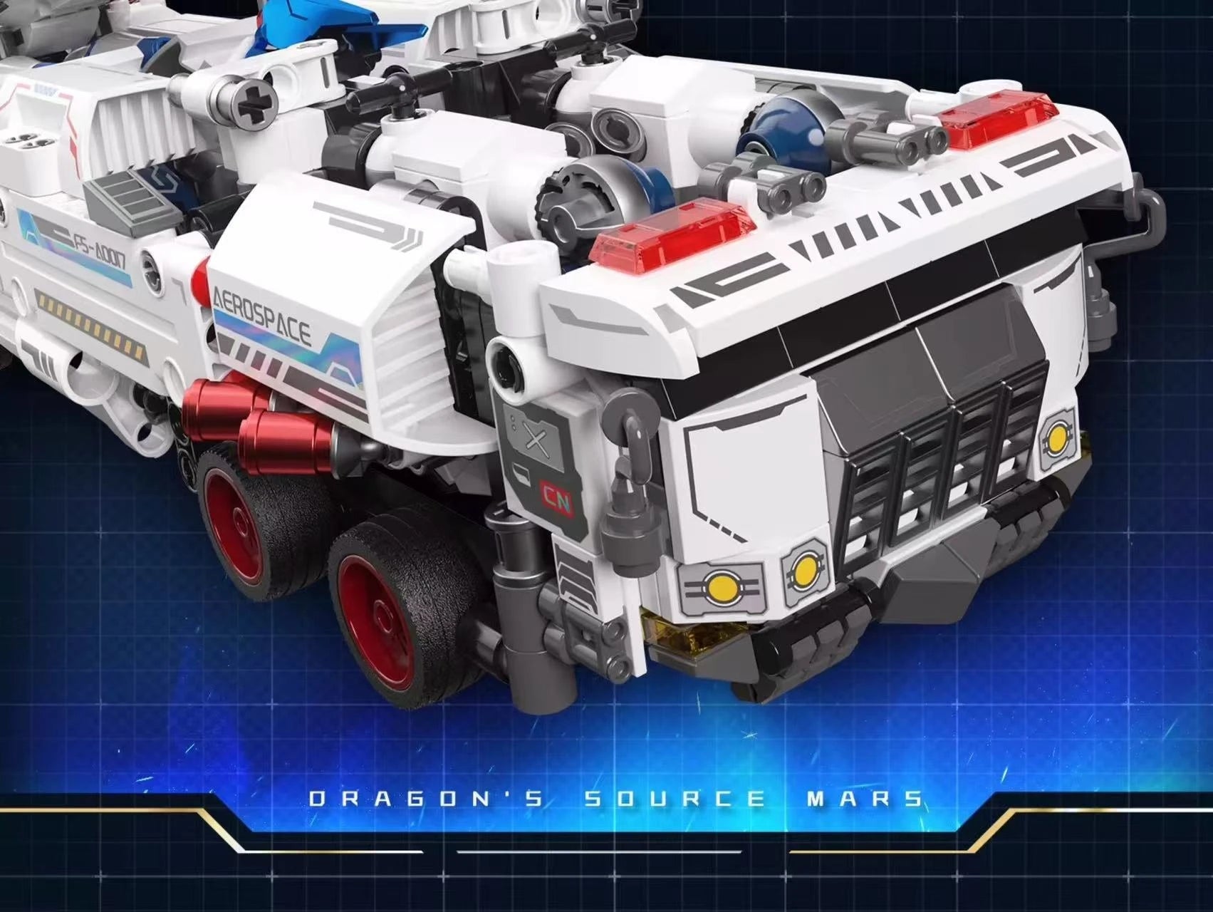 JAKI transformado Mecha coche misil militar cohete modelo de coche montaje, bloques de construcción Mecha juguetes de construcción, regalos de juguetes para niños