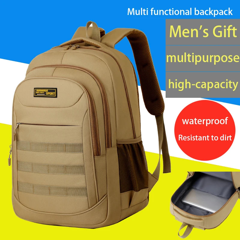 Mochila universal para hombres y mujeres, mochila multiusos para computadora portátil de gran capacidad, mochila de viaje duradera con compartimento de seguridad