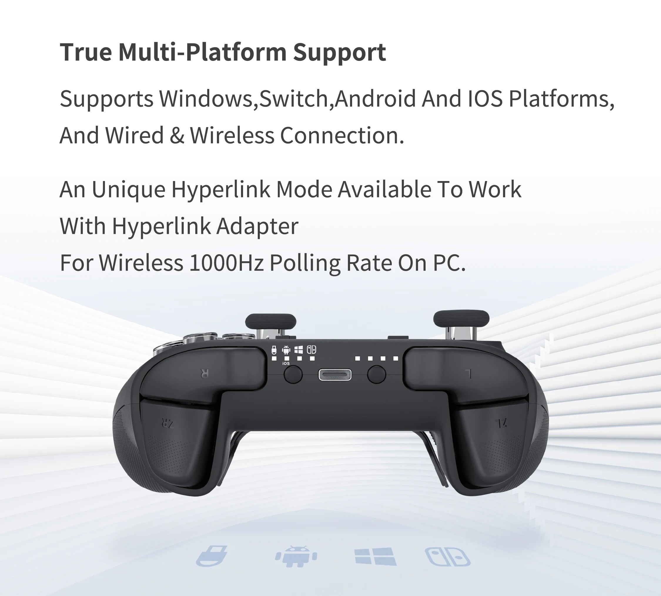 GuliKit-mando KK3 MAX NS39 KingKong 3, Gamepad con efecto Hall, Joysticks y disparadores para Windows, Nintendo Switch, Android e iOS