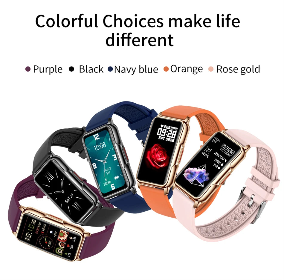 Smartwatch LIGE pantalla táctil 1,47" con monitor de salud y deportes