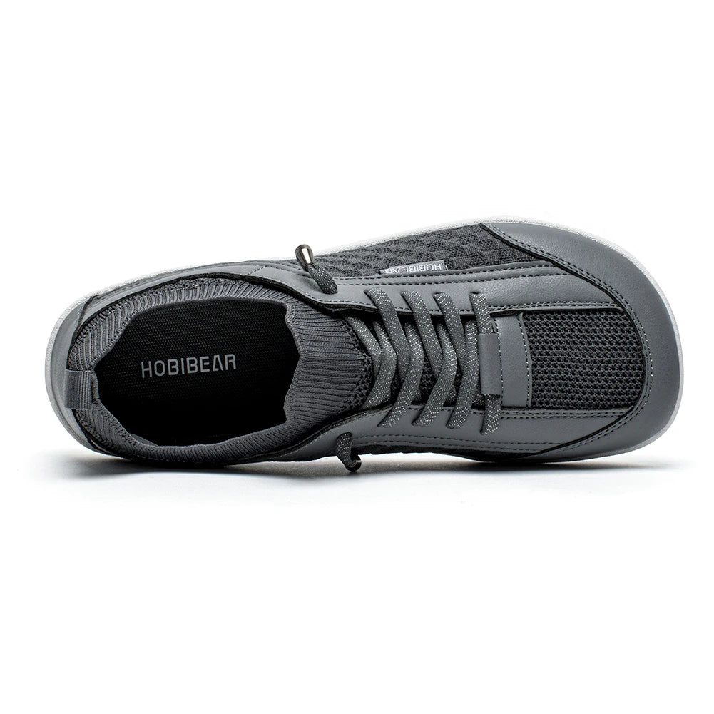 HOBIBEAR, zapatos descalzos Unisex, zapatillas de deporte con punta ancha y caída cero, zapatos ligeros para caminar, transpirables, minimalistas para exteriores