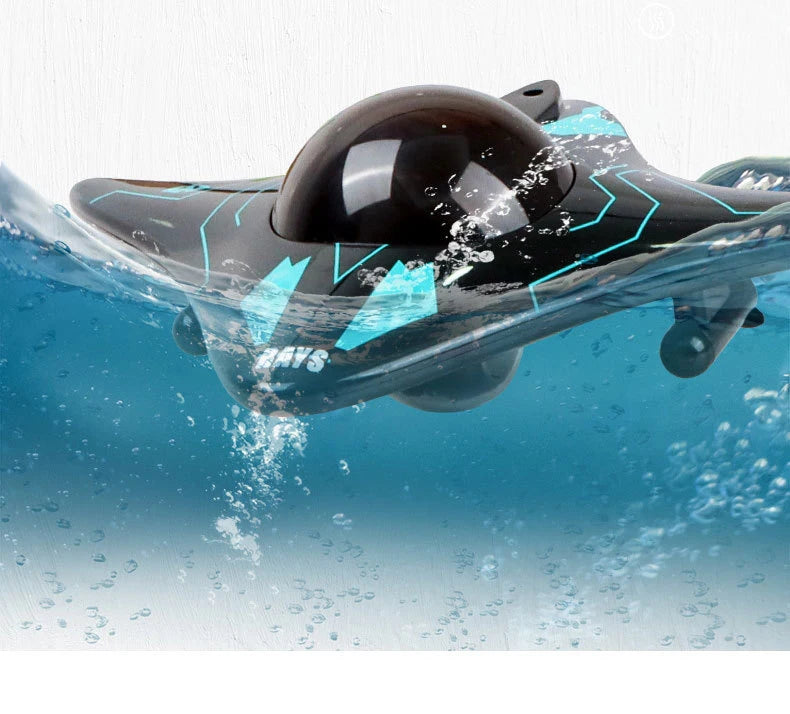 Mini Barco RC WiFi con Cámara Subacuática y Control de 6 Vías