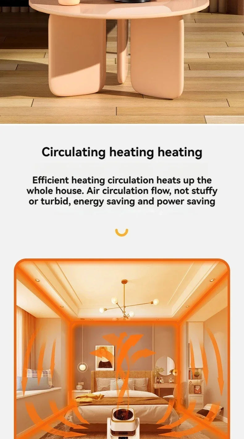 Mini Calentador Eléctrico Portátil para el Hogar