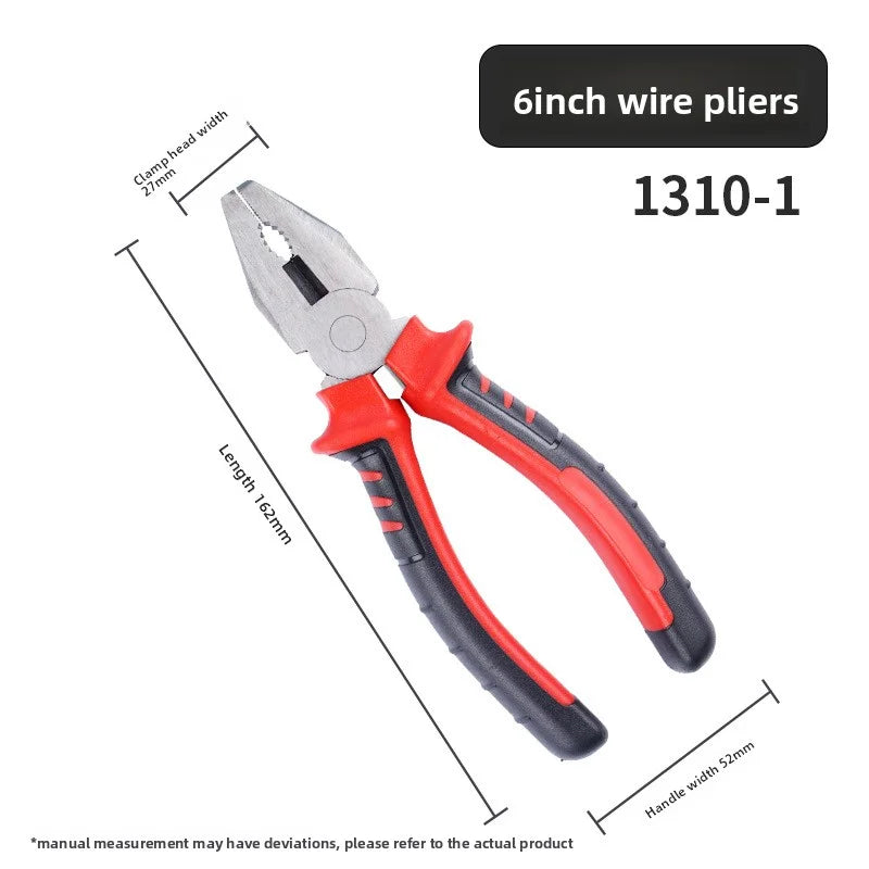 Alicates para cables eléctricos, herramienta multifunción afilada de gran apertura para cortar, torcer y agarrar cables de Metal, herramienta Industrial resistente