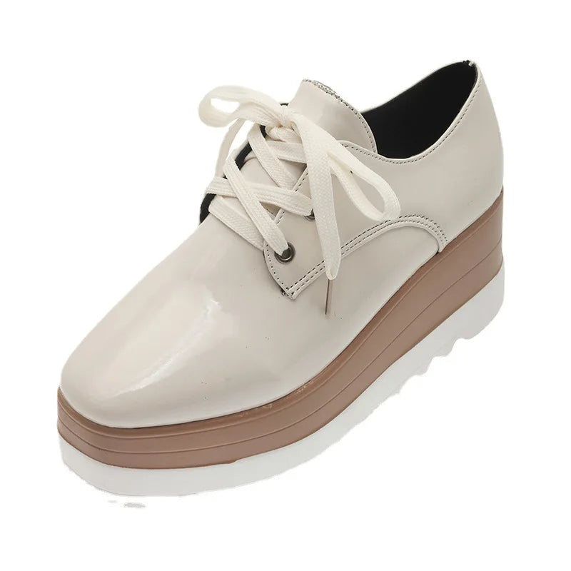 Mocasines de Plataforma para Mujer – Suela Gruesa Brogue
