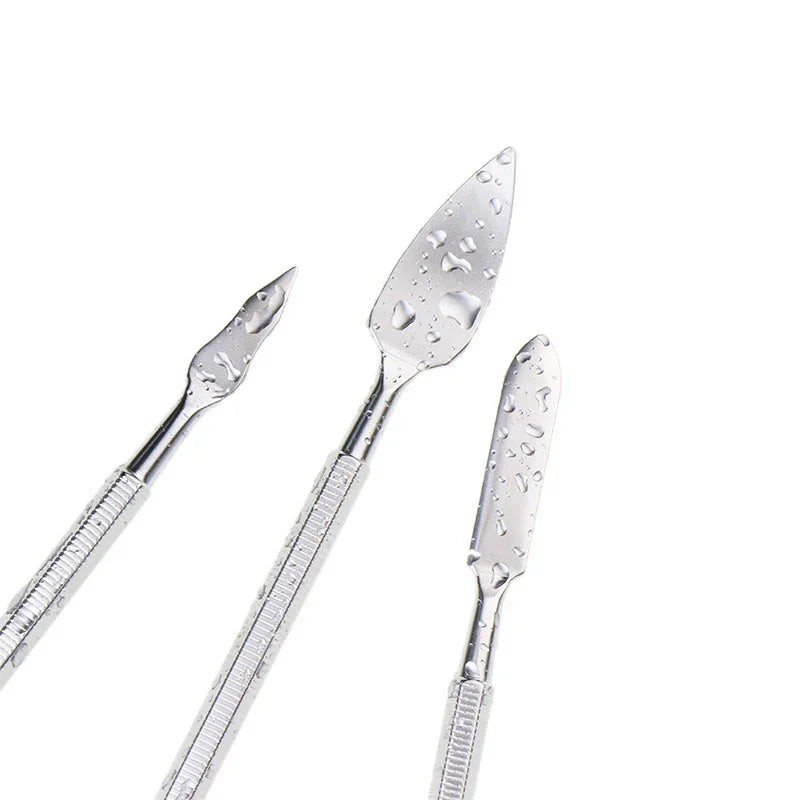 Kit de herramientas de reparación de teléfonos Universal, cuchillas de desmontaje, herramienta de apertura de palanca, Kit de palanca de desmontaje de Metal, espátula para teléfono, juego de herramientas de mano