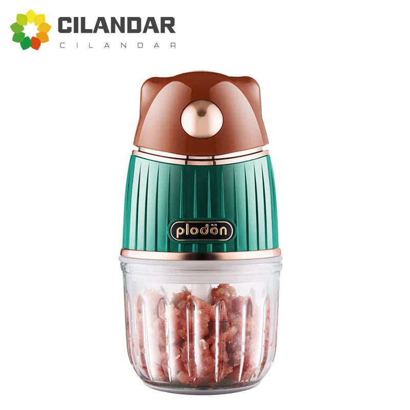 Molinillo Eléctrico Multifuncional con Cuchillas - Café, Especias y Nueces