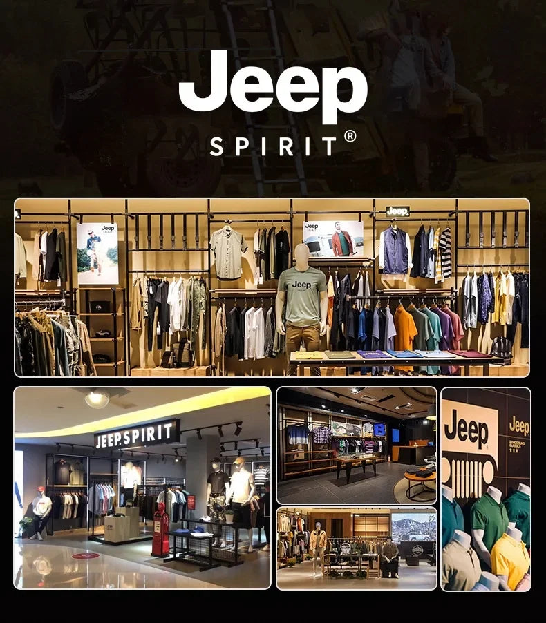 Chaqueta de Exterior JEEP Spirit para Hombre con Capucha Desmontable
