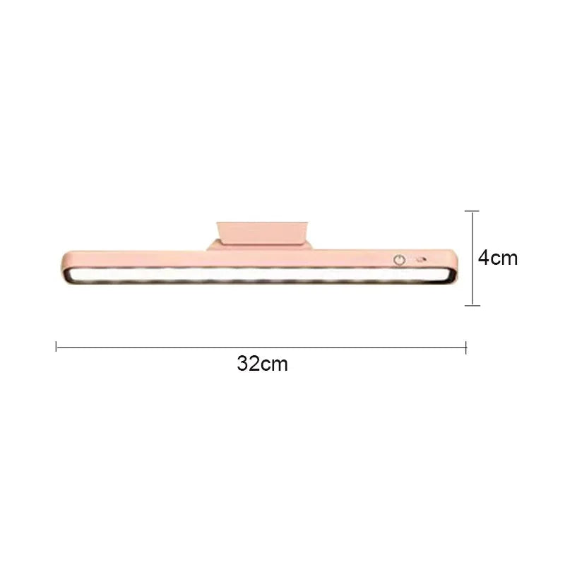 Lámpara LED USB Recargable Magnética con Atenuación Continua para Dormitorio
