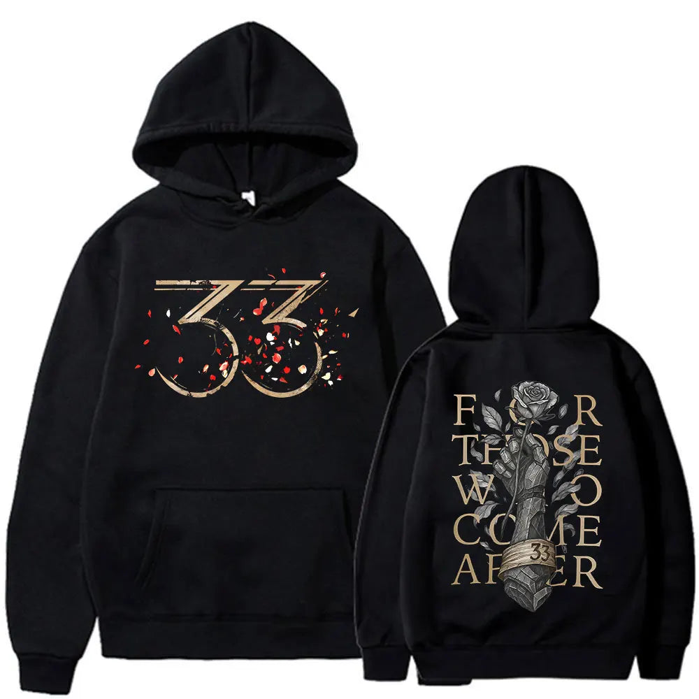 Sudadera con Capucha Clair Obscur Expedition 33, Ropa de Calle