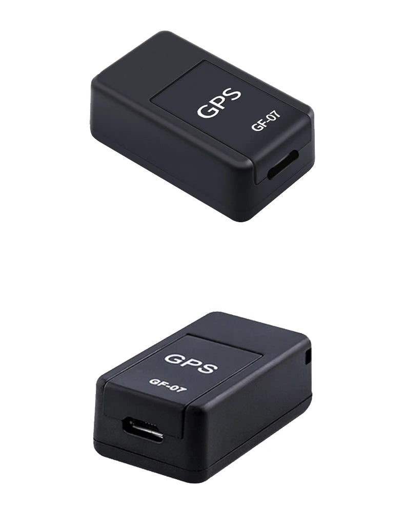 Mini Rastreador GPS GF-07 para Auto, Bicicleta, Mascotas, Niños, Rastreo en Tiempo Real, Posicionador Magnético Resistente Antipérdida ﻿