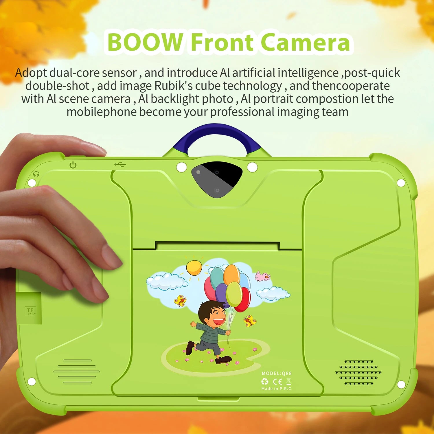 Nuevas Tabletas Infantiles Google de 7 Pulgadas, 5G WiFi, Quad Core, 4GB RAM, 64GB ROM, Económicas para Niños, Regalo Educativo, 4000mAh