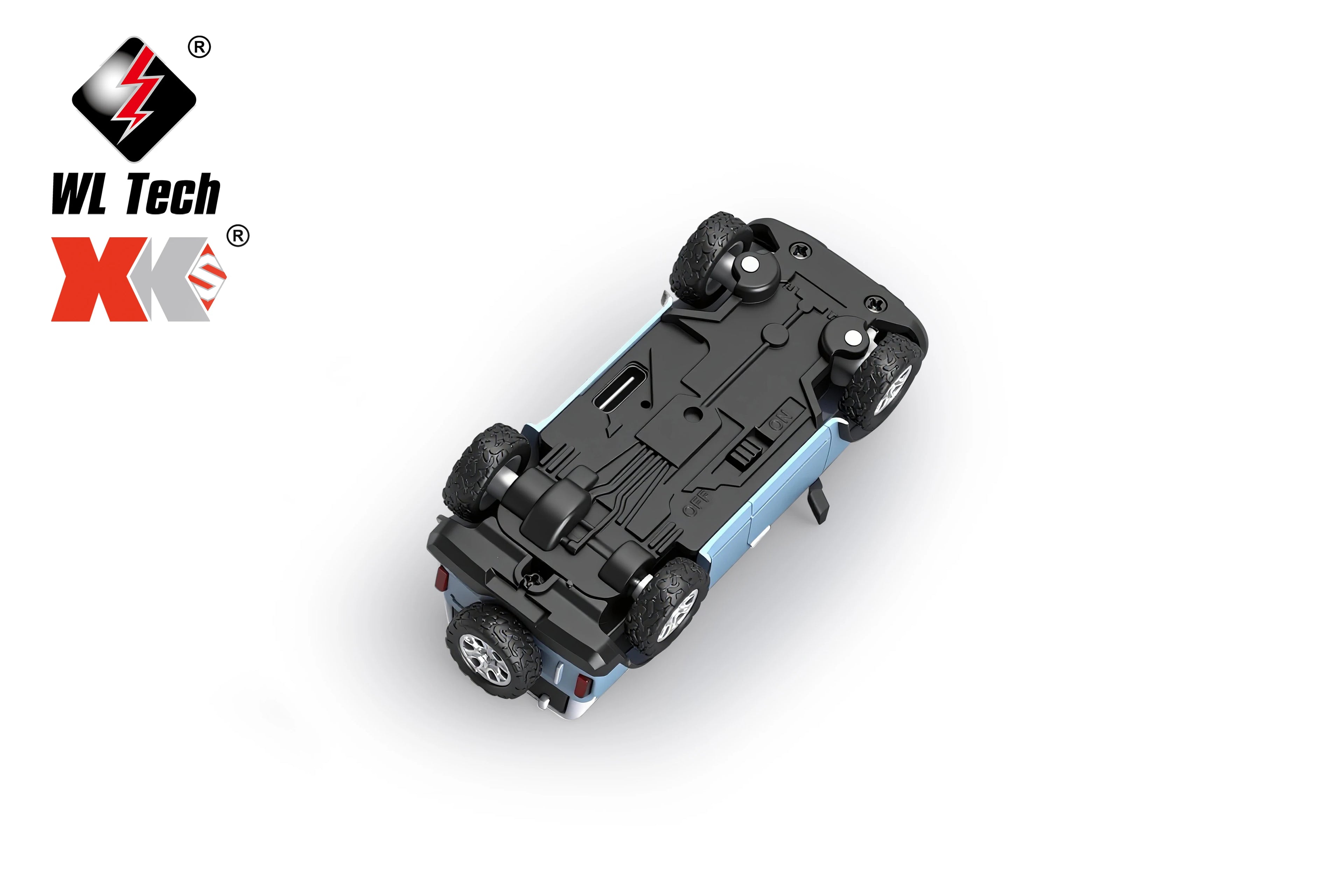 Mini Coche RC 1:64 WLtoys con Cámara FPV HD y Giroscopio