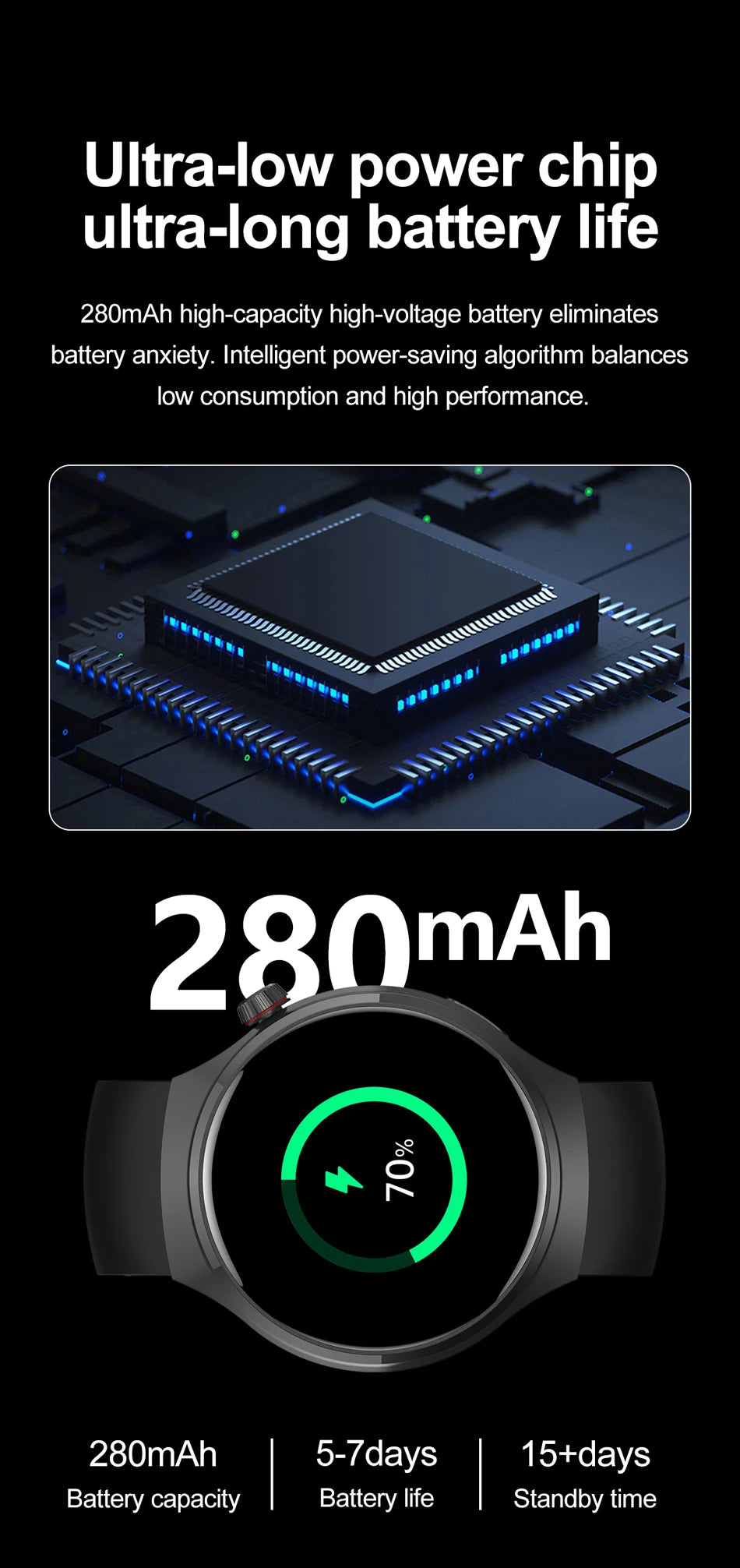 Watch 4 Pro Reloj Inteligente GPS IP68