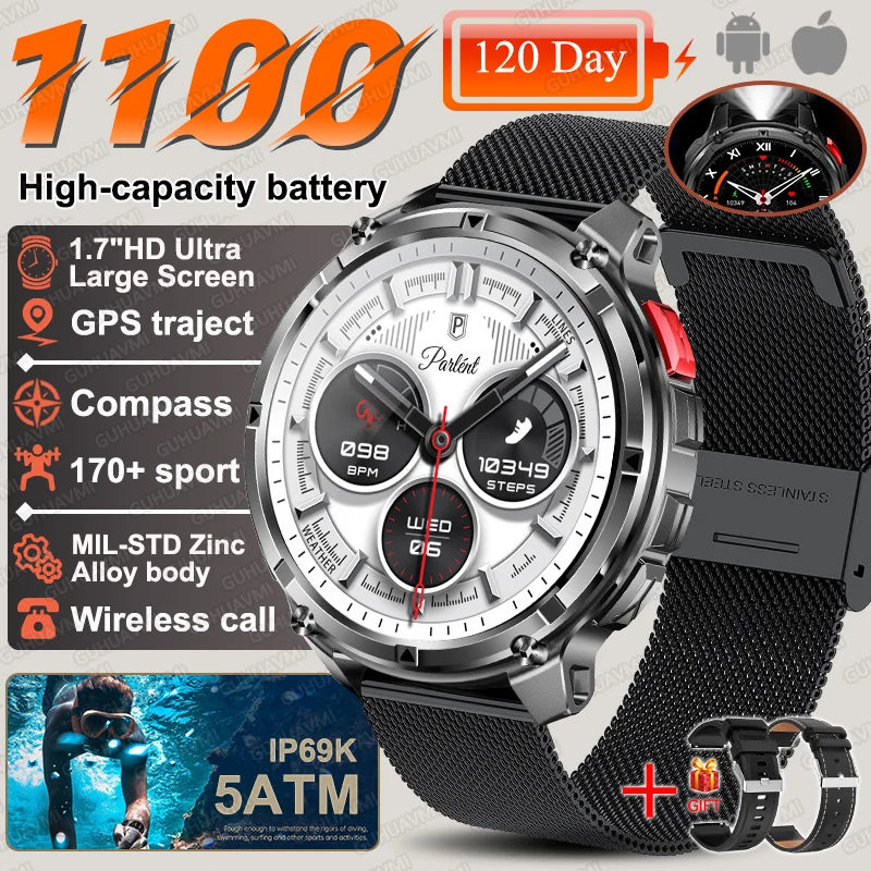 T-Rex3 Ultra Reloj Inteligente GPS IP69K