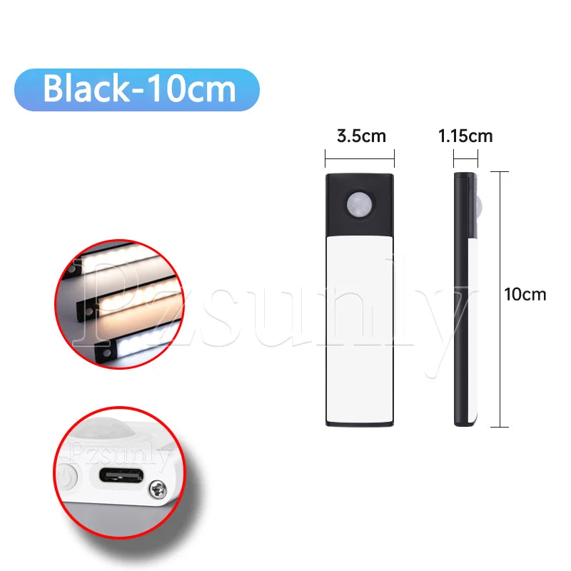 Barra de Luz LED con Sensor de Movimiento USB